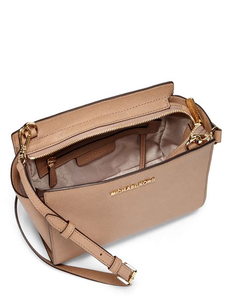 michael kors selma medium leather shoulder bag|Michael Kors selma medium satchel.